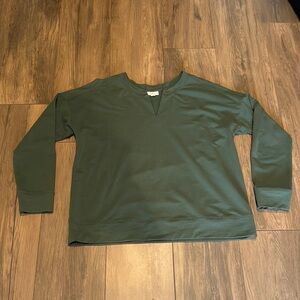 Green Long Sleeve Sweatshirt